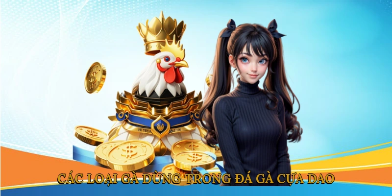 Các loại gà dùng trong đá gà cựa dao